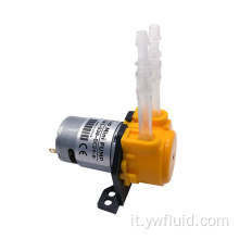 Pompa peristaltica miniaturizzata con motore a 12 V CC